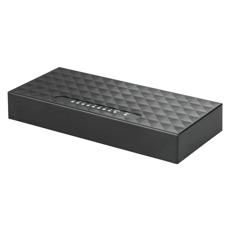 Usb mini lan poe ethernet netværk desktop switch 8 port 10 100 mbps hurtig internet hub: Default Title