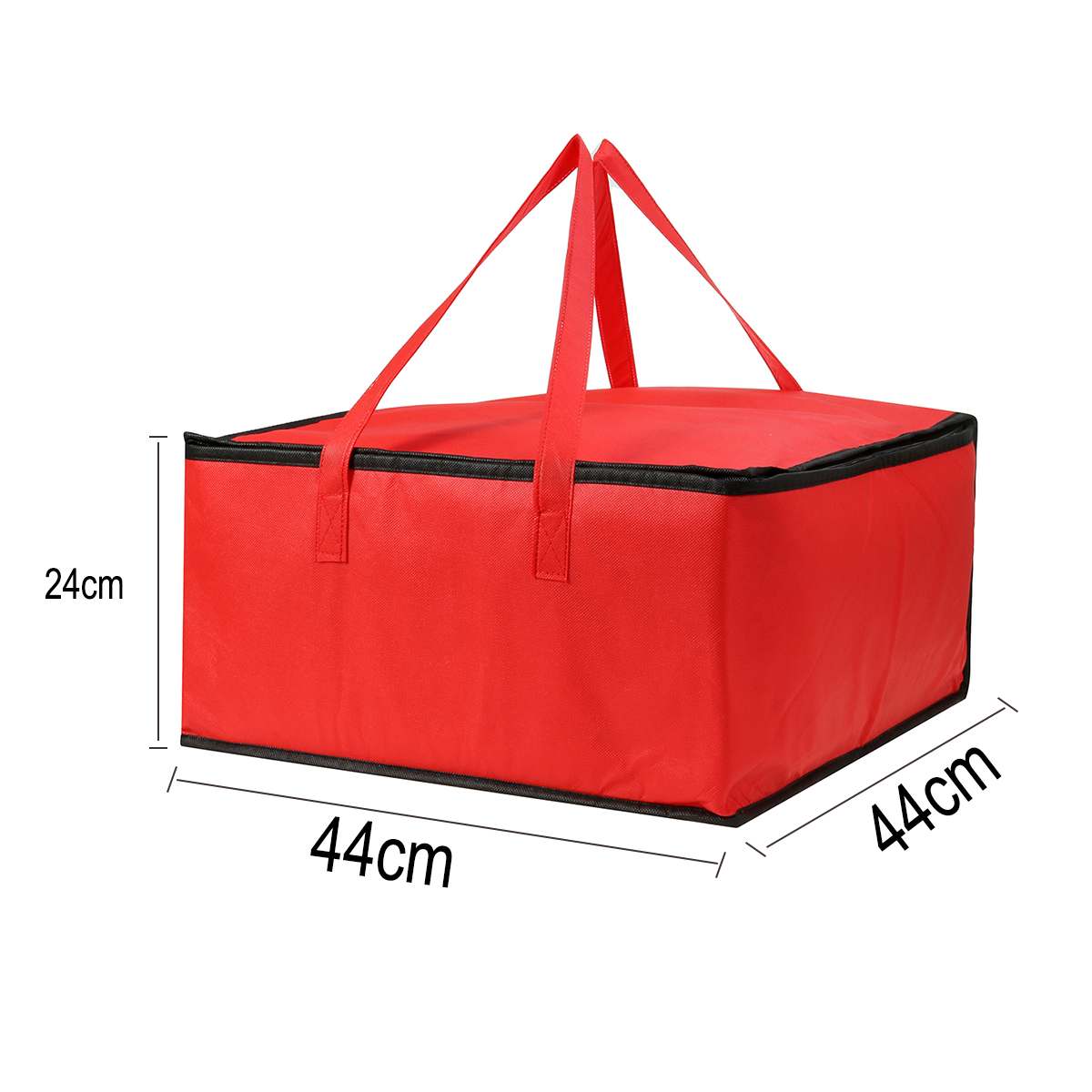 16 "isolierte Tasche Kühltasche Isolierung Klapp Picknick Tragbare Eis Packung Lebensmittel Thermische Tasche Lebensmittel Tasche Pizza Tasche