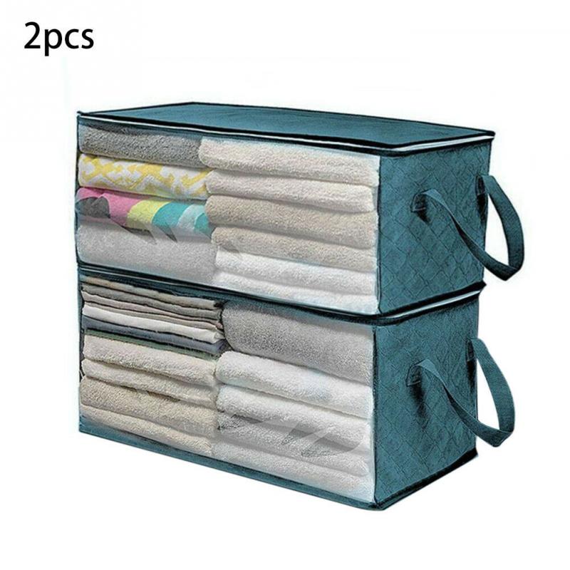 2pcs/set Portable Moisture Proof Zipper Storage Bo... – Vicedeal