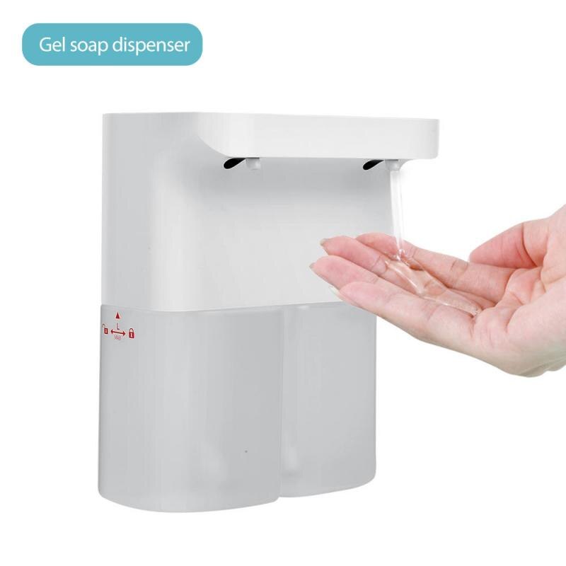 Double Hole Intelligent Sensor Soap Dispenser Wall-mounted Foam Washing Phone Automatic Liquid Soap Dispenser: Two-hole gel