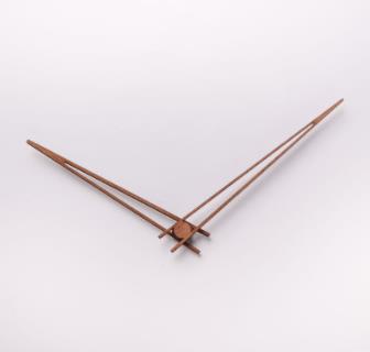 10 sets doe-het-zelf wandkwartsklok houten wijzers voor 10 12 inch klok walnotenhouten wijzers reparatieset gereedschap onderdelen: A