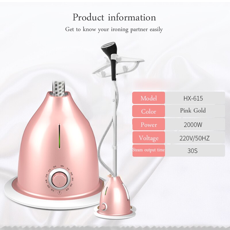 2000W Steam Hanging Ironing Machine High Power Household Steam Small Handheld Hanging Vertical Mini Electric Iron Ironing Clothe