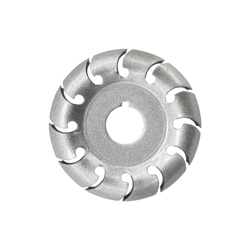 Amoladora angular eléctrica, herramienta de carpintería de corte de disco, hoja moldeadora, rueda de tallado de madera, 12 dientes