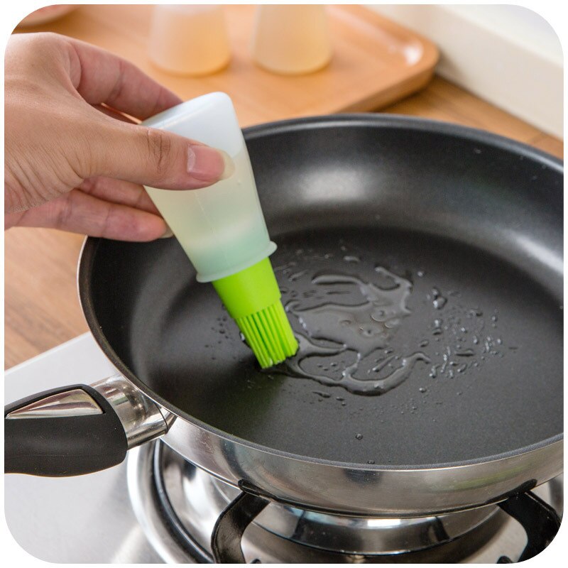 Küche Zubehör Lebensmittel sicherheit Silikon Öl Pinsel Heften Pinsel Kuchen Butter Brot Gebäck Pinsel Kochen Utensil Küche werkzeuge