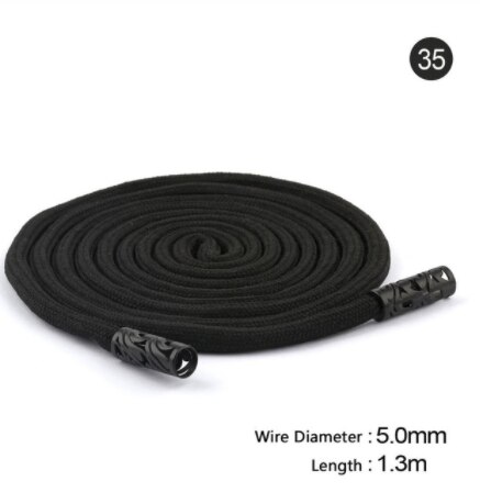 1pc Jogginghose Kordel Band Metall Kopf Sport Hosen seil Baumwolle gewinde Gürtel Hosen/Hoodies Zubehör Diy NäHenne R-2: 35