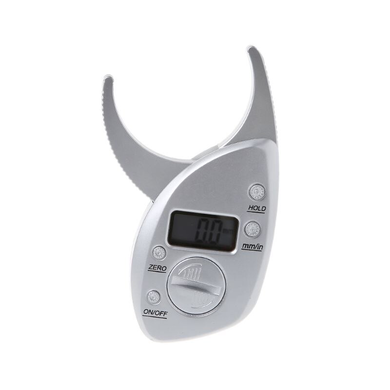 Digitale lcd-lichaamsvetmeter, weegschaal, fitnessmonitor, digitale huidplooimeter, diktemeter, lichaamsslankheidsmeter