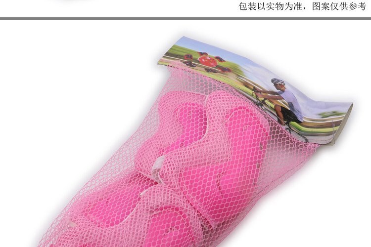 Protezioni per il polso del gomito del ginocchio da equitazione per motociclette 6 pezzi Set protezioni per gambe in scatola ad alta elasticità per alpinismo all'aperto per biciclette