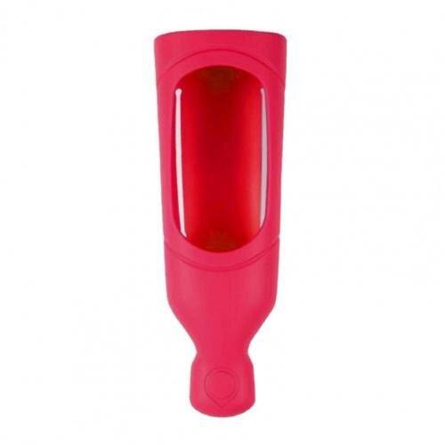 Shower Squeeze Dispenser Shampoo Squeeze Bottle Leak Proof Silicone Squeeze Dispenser Hook Silicone Soap Dispenser Leak Proof: Red