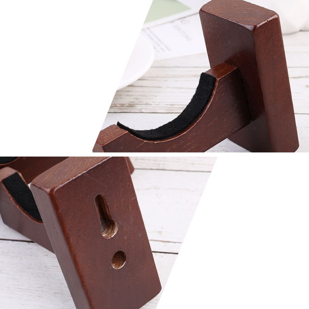 2 Pair Baseball Bat Display Durable Practical Baseball Bat Wall Mounts Baseball Bat Holder for Home