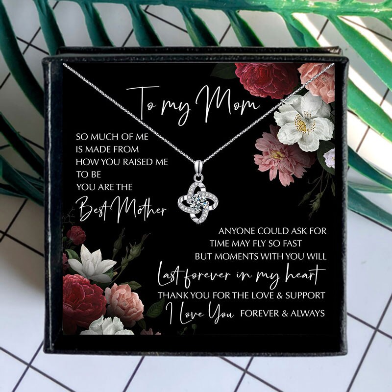 Moeder Dag Ketting Voor Vrouwen Ronde Kleine Aaa Zirkoon Hanger Kettingen Om Mijn Moeder Sieraden Verjaardag