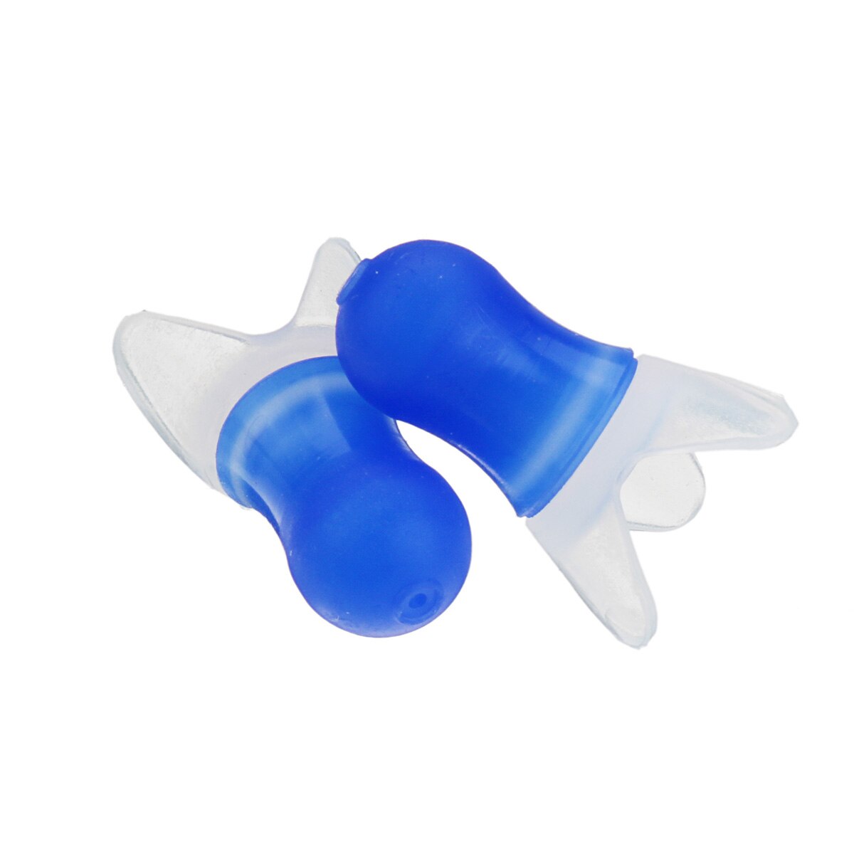 2Pcs Noise Cancelling Earplugs Hearing Protection Reusable Silicone Ear Plugs For Sleep Concerts Musician Bar Drummer: Blue
