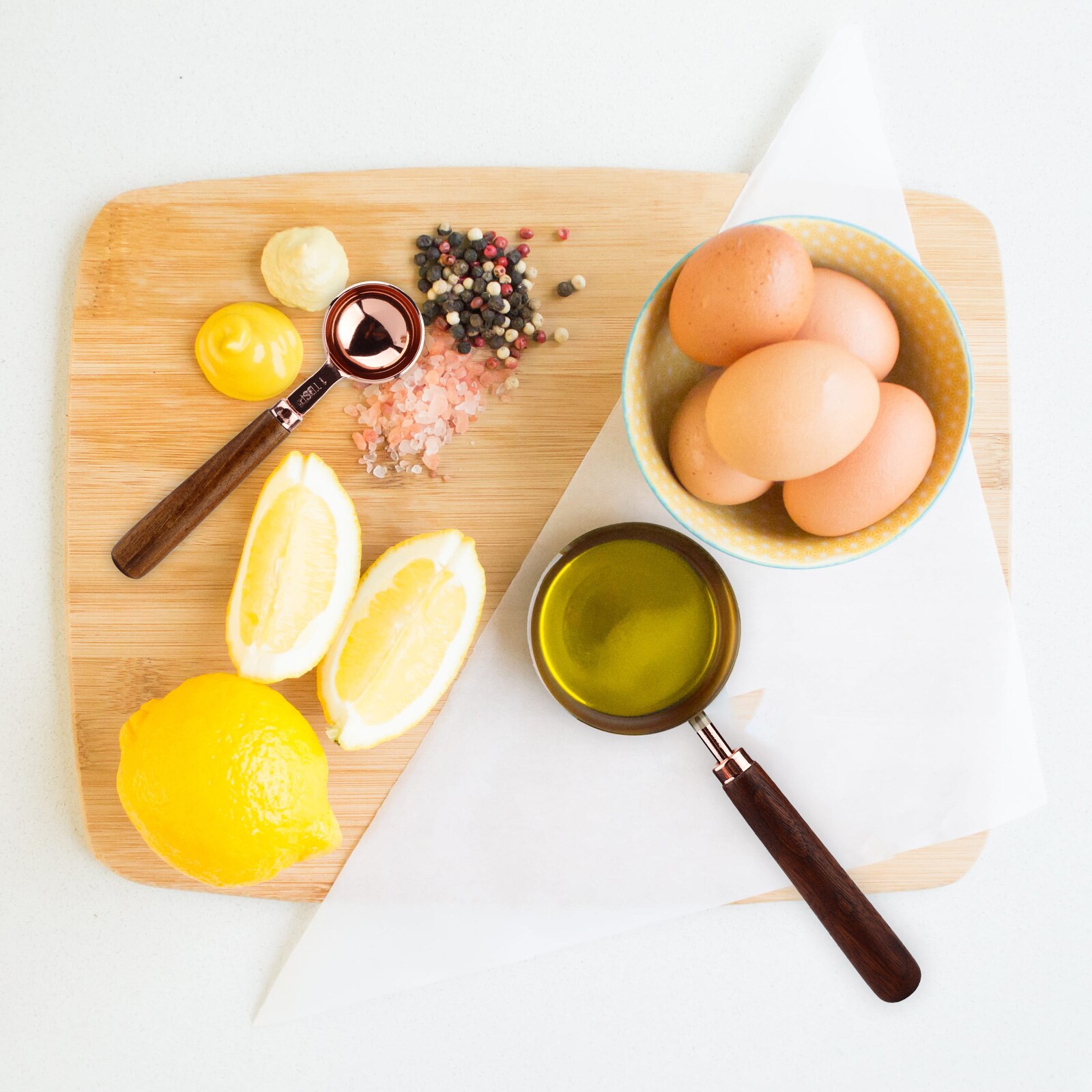 Household Kitchen Tools 4pcs Baking Tools Measuring Spoon Measuring Cup Set 4PCS Dining Bar Dining Household Set Baking Tool