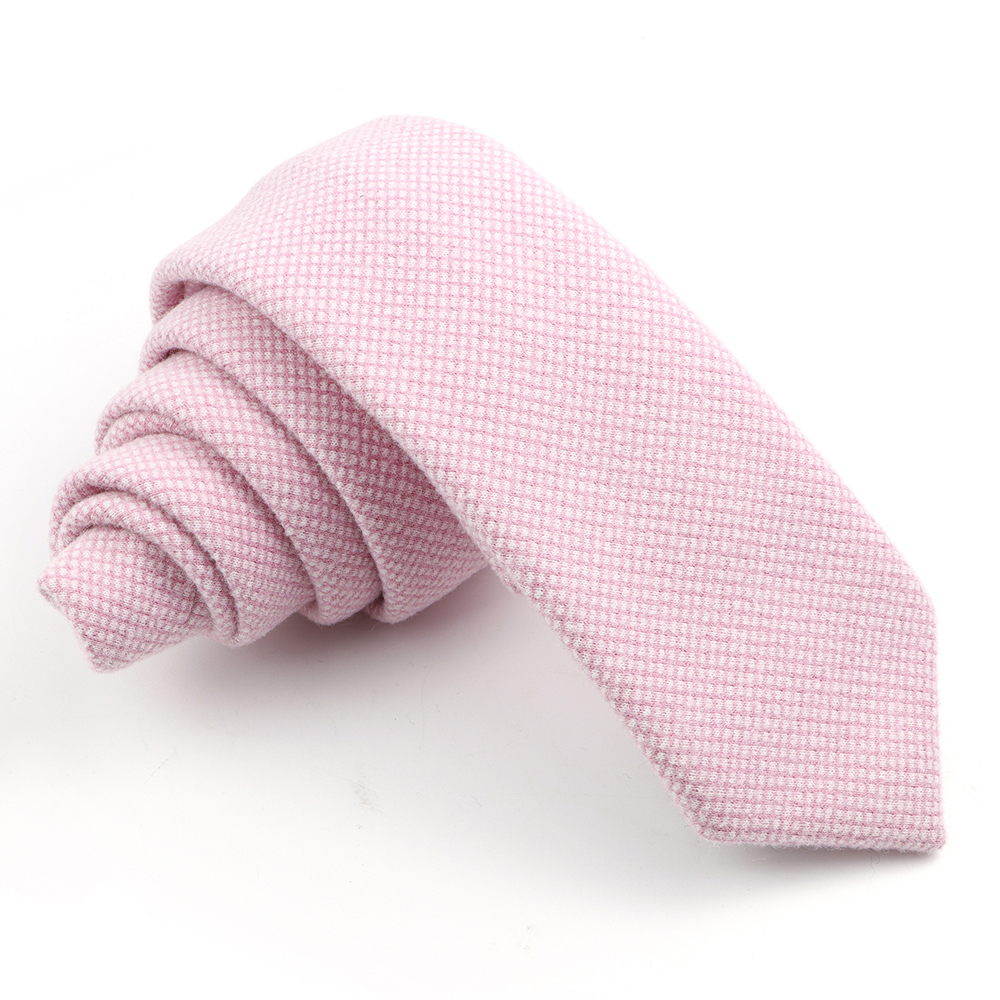 Cravate élégante en laine pour hommes, faite à la main, rayée, couleur kaki, col en coton, pour mariage, fête d'affaires, costume, chemise, accessoire