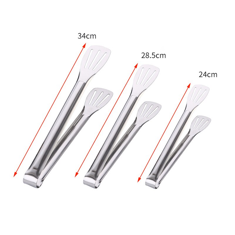 Stainless Steel Cooking Grilling Tongs Extra Long Camp Dutch Oven Tongs for Kitchen Tongs BBQ Clip Food Grade Tongs Barbecue