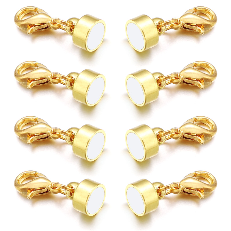 5-10 Sets/Lot Magnetic Clasps for Jewelry Making DIY Bracelet Necklace Magnet Clasp Connector Buckle Fasteners Accessories
