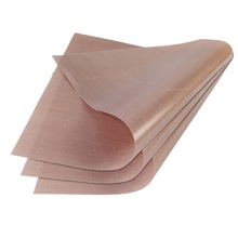 Lámina de teflón de 40*60cm o 30*40cm, alfombrilla reutilizable para hornear, papel a prueba de aceite, herramienta para horno, antiadherente para barbacoa 3 uds.