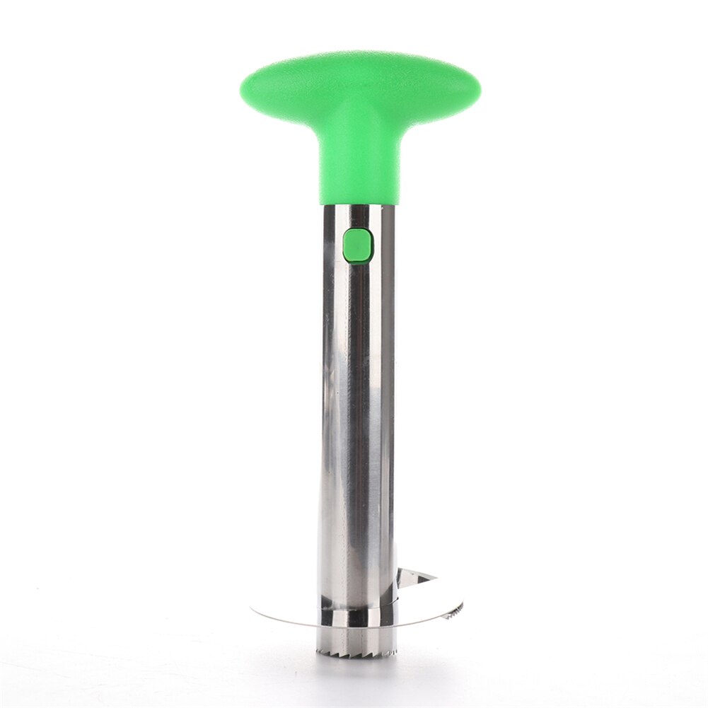 403 Stainless Steel PP Pineapple Slicer Easy Fruit Parer Cutting Tool Pineapple Corer Peeler Cutter Kitchen Tools: Green