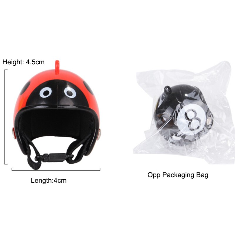 Pet Helm Kip Helm Kleine Huisdier Harde Hoed Vogel Eend Kwartel Hoed Hoofddeksel Huisdier Vogel Hoofd Leger Helm Kleine dier Benodigdheden