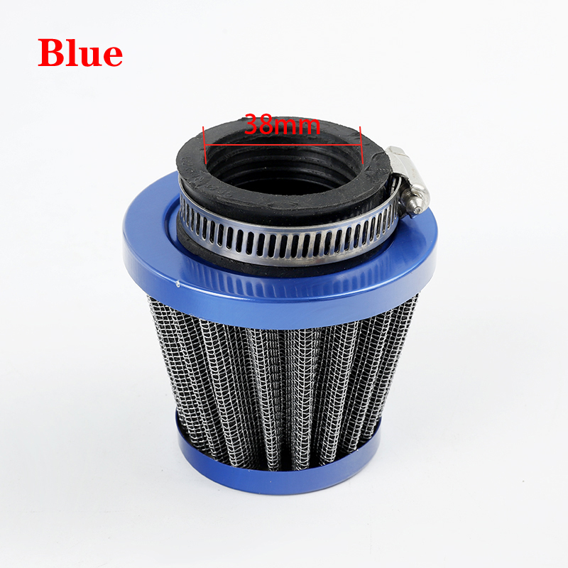 Filtre à Air universel pour moto, 35mm 38mm 42mm, adapté pour moto 50cc 110cc 125cc 140cc, ATV, Scooter, Pit Dirt Bike: Or