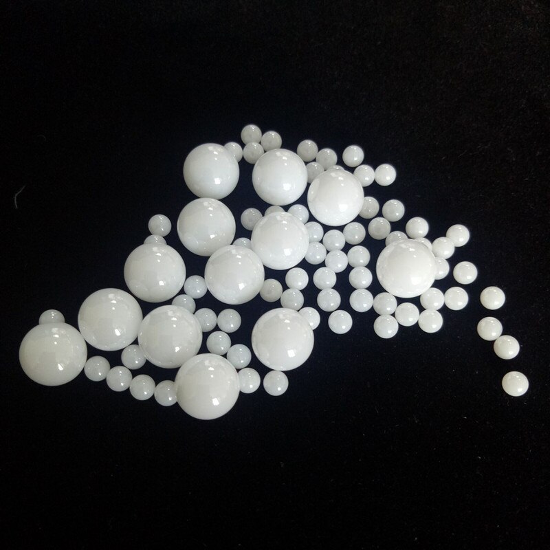 50 stuks zro 2 keramische ballen dia 6.35mm 6.747mm 7.144mm 7mm 7.938mm 8mm 8.731mm 9.525mm 10mm zirconiz keramische lagerkogel  g10