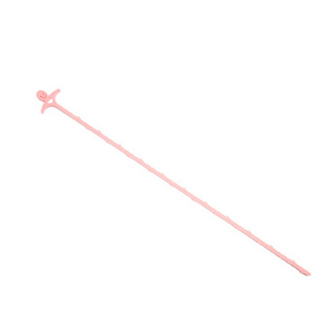 Kök badrumstillbehör 51cm handfat rör avloppsrengörare rörledning hårrengöring dusch toalett avlopp täppa lång rad: Rosa