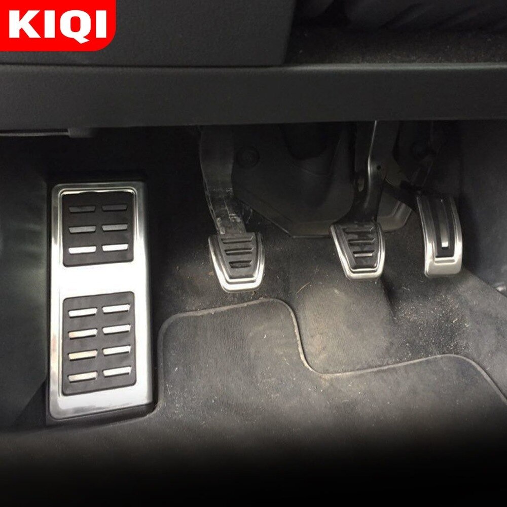 Aluminium Voet pedalen voor automaat auto. - Car Gadgets BV