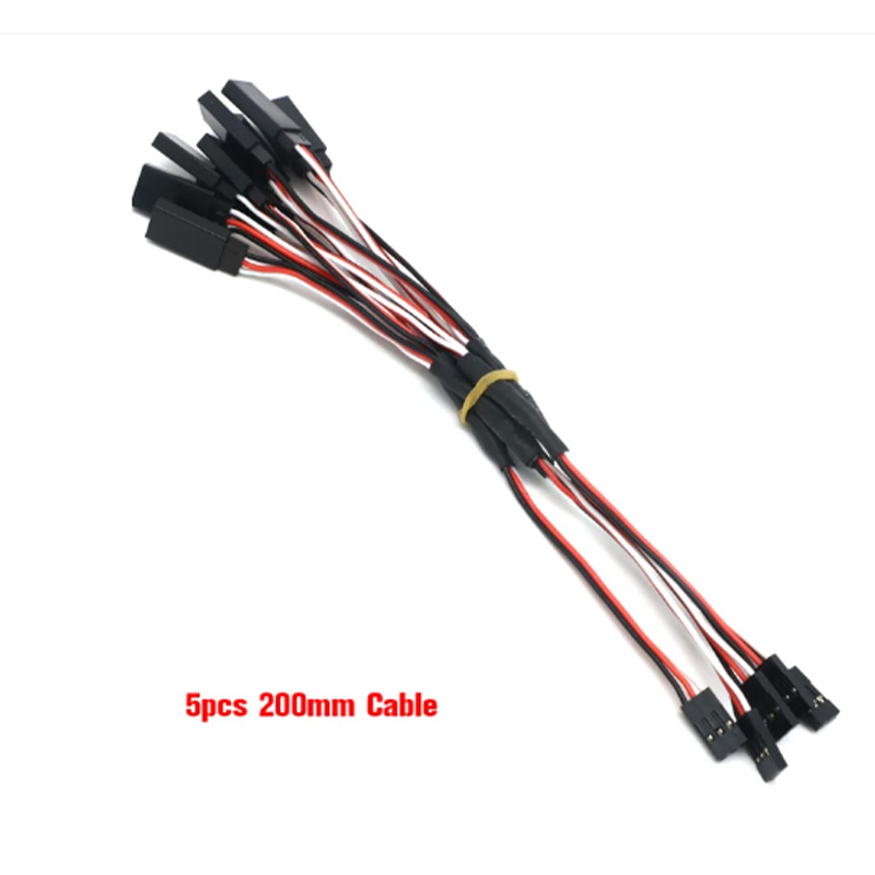 100/150/200/300/500mm Rc Servo Y Cavo di Prolunga Cavo per Rc Servo Jr Futaba Rc Aereo Elicottero auto Fai Da Te: Lavanda