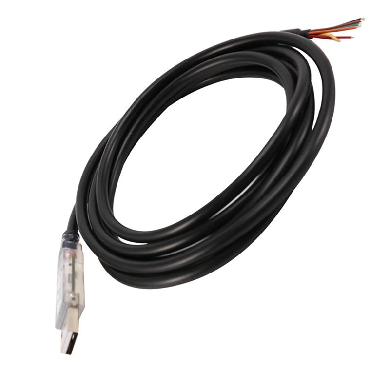 3X 1.8M Long Wire End,Usb-Rs485-We-1800-Bt Cable,Usb To Rs485 Serial For Industrial Control, Plc-Like Products
