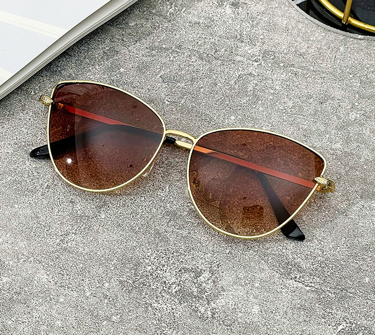 Occhiali da suola Vintage ▾ con montatura a occhi – Grandado