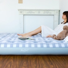 Inflatable bed home bedroom bed outdoor camping air cushion inflatable mattress thicker to increase convenient inflatable bed