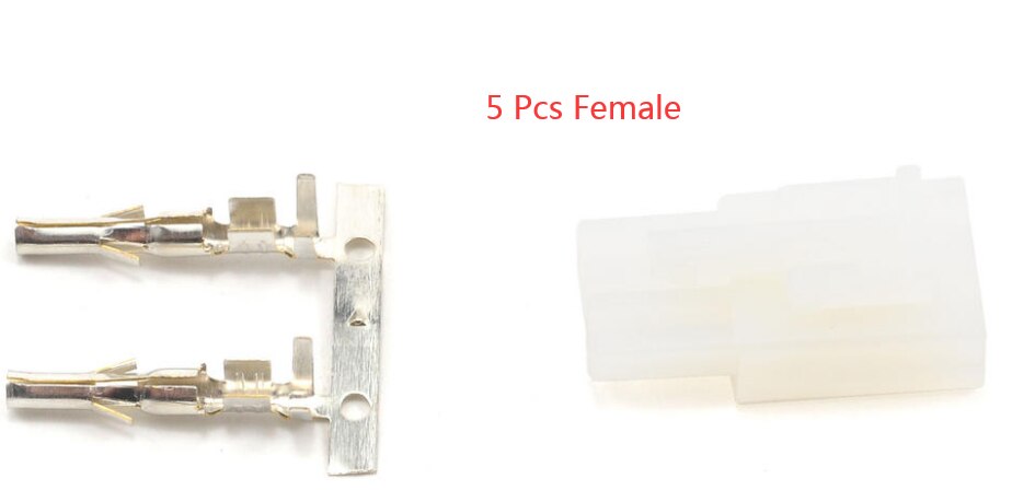 5/10 Pairs Compatible Tamiya Large Battery Male Female Plug Set Big Tamiya Style Nickle Pin Connector Plugs Unwired for RC Hobby: 5 Female