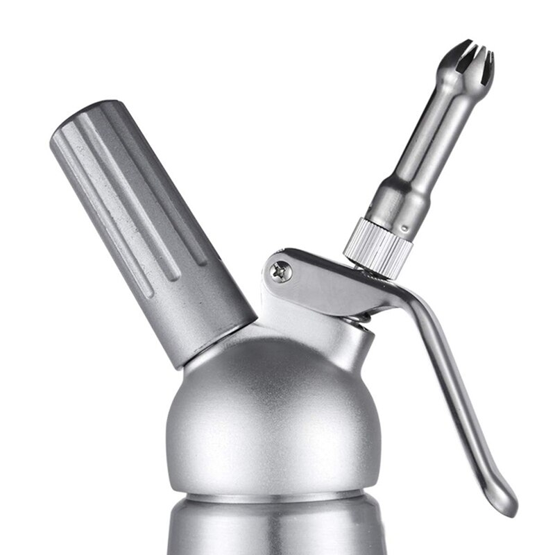 Whipped Cream Dispenser Stainless Steel 500ML Capacity Canister Homemade Whipped Cream Maker