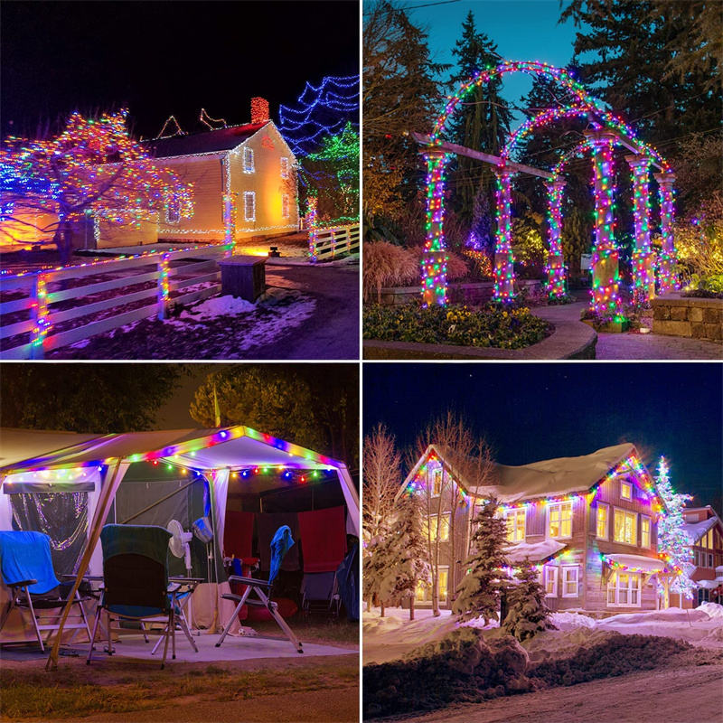 LED Solar Light Outdoor Tuin Fairy String Light Led Twinkle Waterdichte Lamp voor Kerst Patio Boom Party 6 m/12 m/23 m/33 m