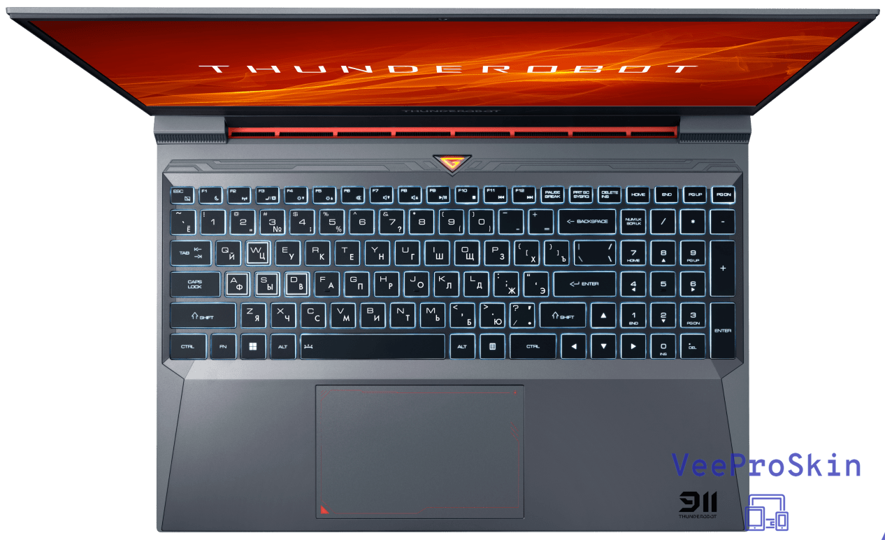 Cubierta de silicona para teclado de portátil, cubierta para ThundeRobot 911 Air / Thunderobot 911x Wild Hunter G3 XD, Gaming