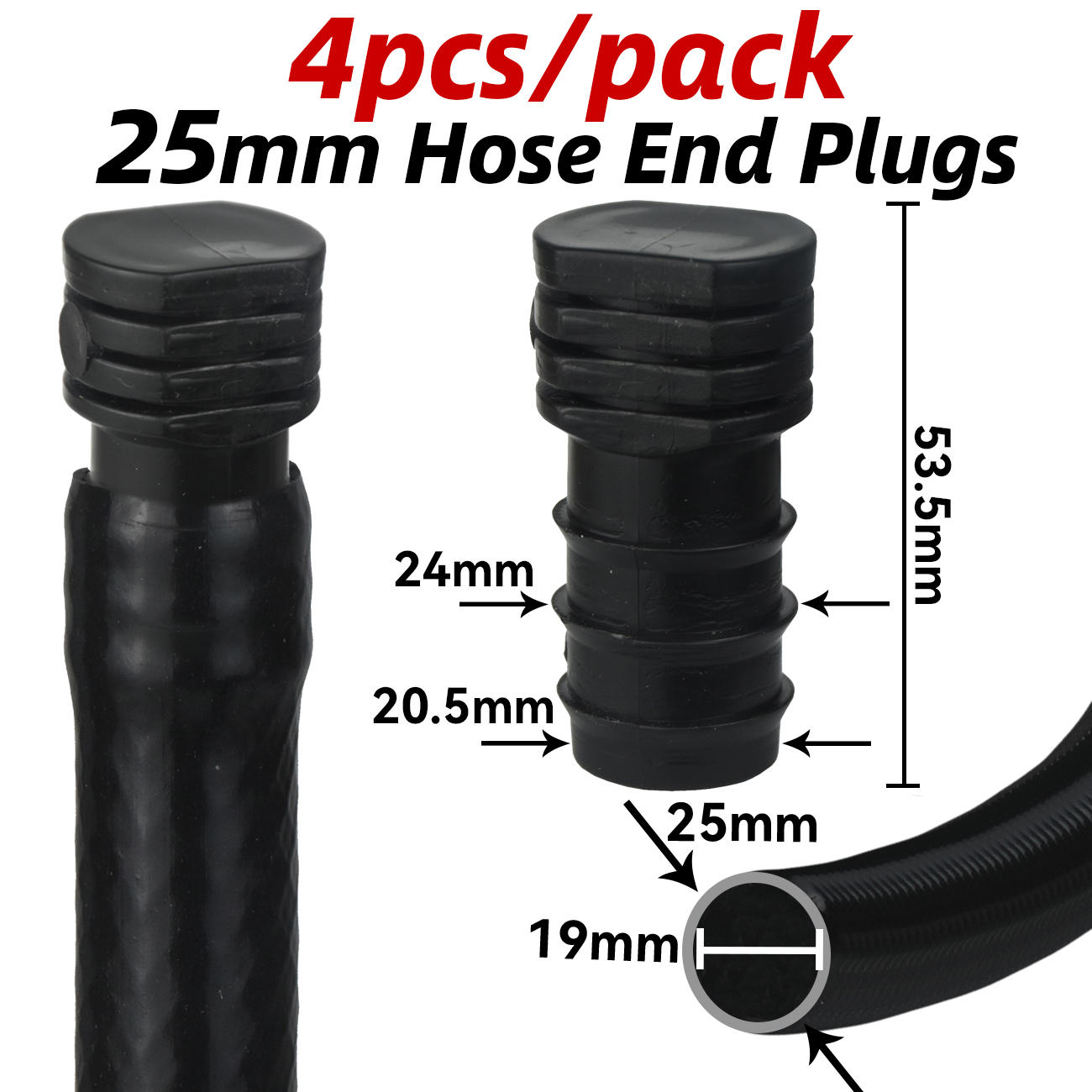 Barb Adapter Tee Elbow 16mm 20mm 25mm PE Hose To 1/2" 3/4" Male Female Thread Connector Garden Drip Irrigation Watering System: army green