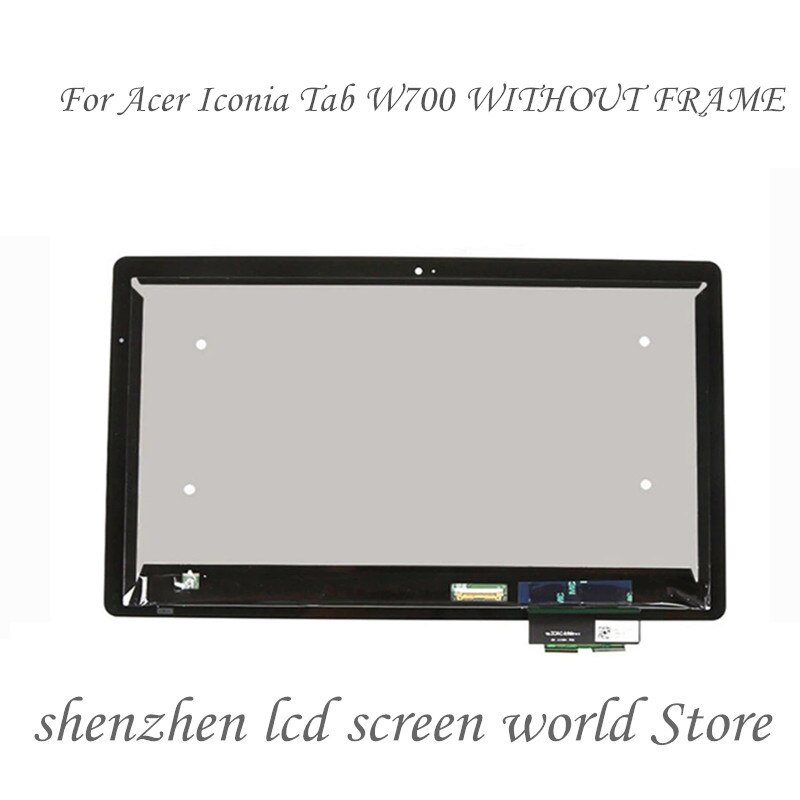 Original para Acer Iconia Tab W700 w701, Panel digitalizador de pantalla táctil de cristal + LCD Monitor de montaje