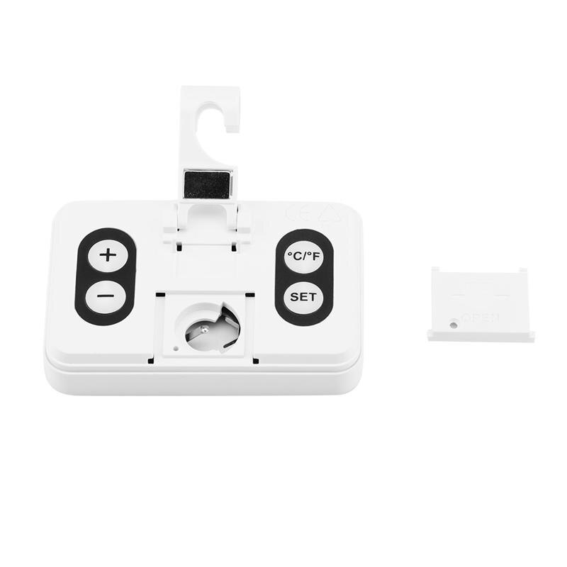 LCD Large Refrigerator Fridge Freezer Digital Thermometer Temperature Meter with Rack