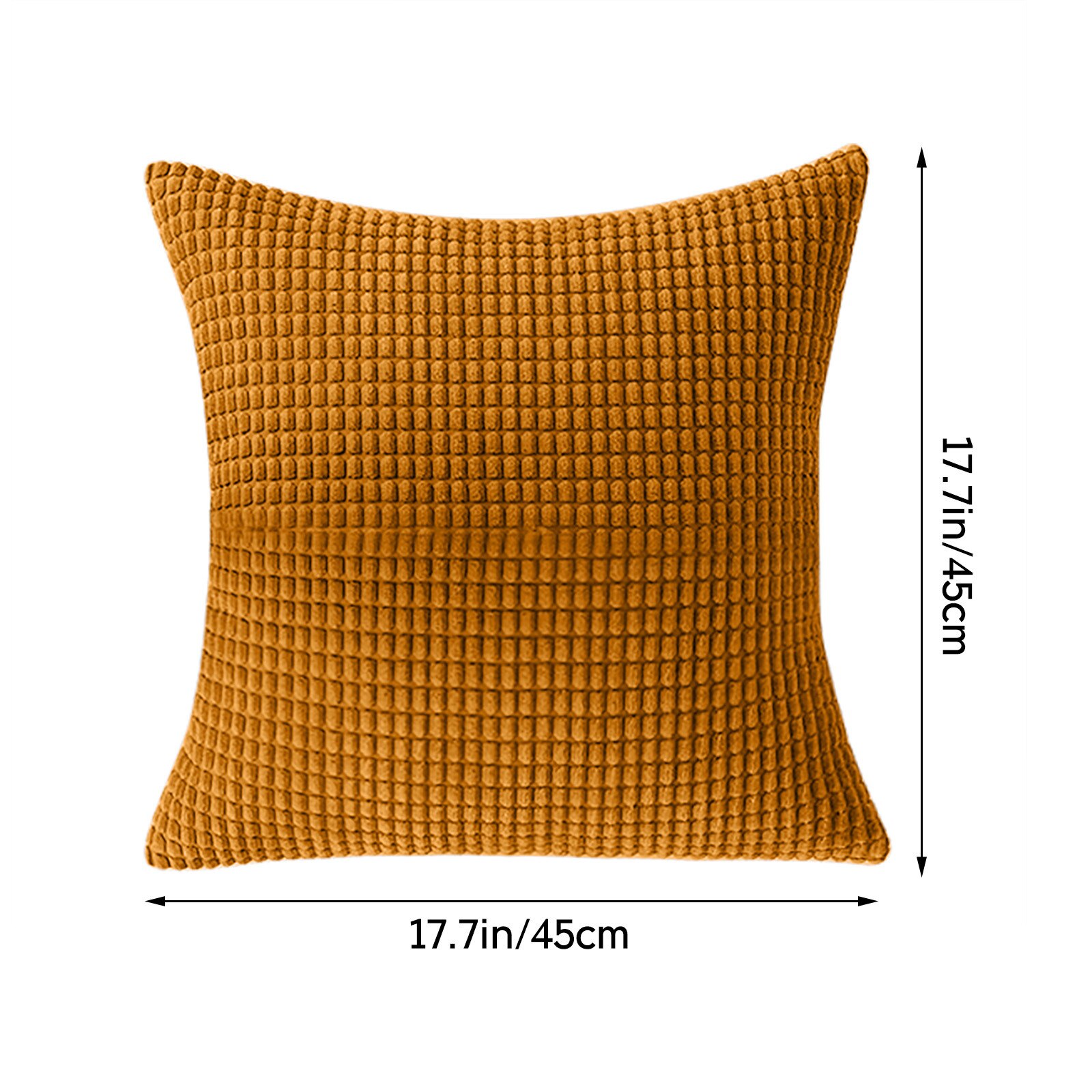 Kussen Corduroy Kussenslopen Polyester Zachte Comfortabele Voor Slaapkamer Woonkamer Kussensloop Kussensloop Decor 45x45cm