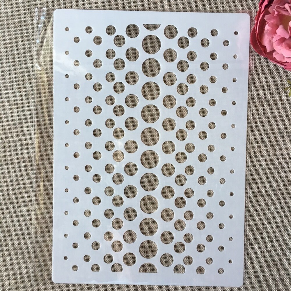 A4 29Cm Vier Mozaïek Textuur Diy Gelaagdheid Stenc
