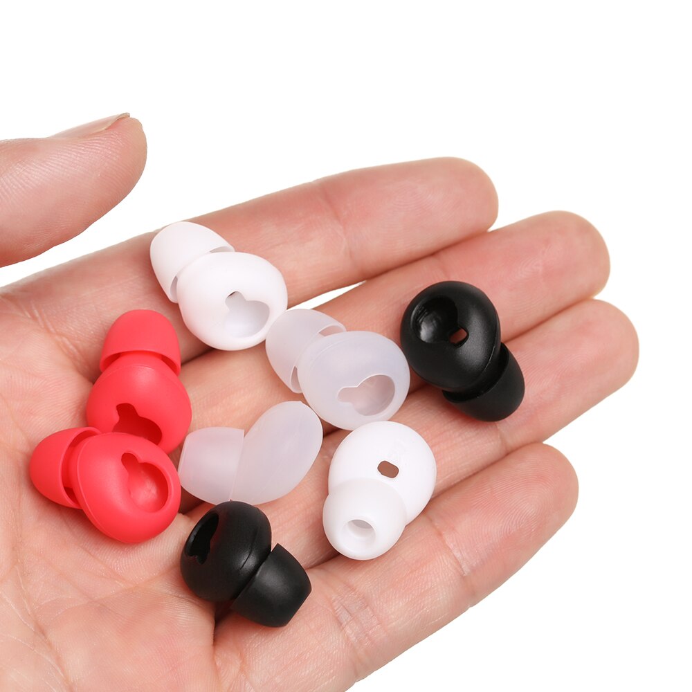 1 Paar In-Ear Siliconen Oordopjes Oorkussens Oordopjes Covers Hoofdtelefoon Soft Shockproof Oordopjes Voor Samsung Gear Cirkel R130