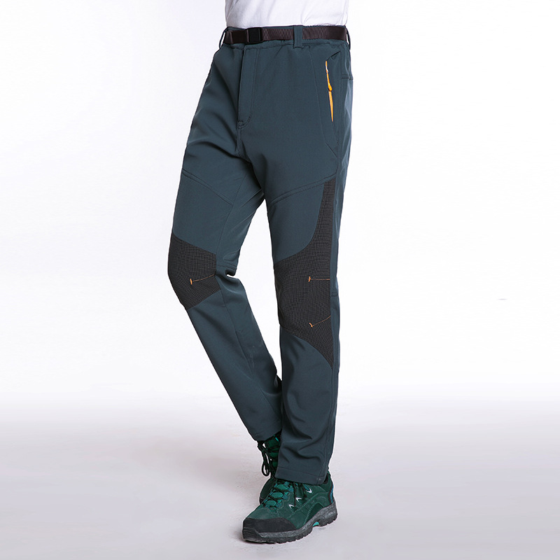 Mannen Dikke Warme Fleece Softshell Broek Vissen Camping Wandelen Skiën Broek Waterdicht Winddicht Vrouwen & Mannen