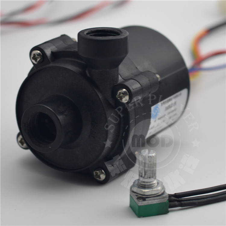 Super Slient computer case SC600 water pump cooling black ceramic pc pump support speed control 12v 4pin