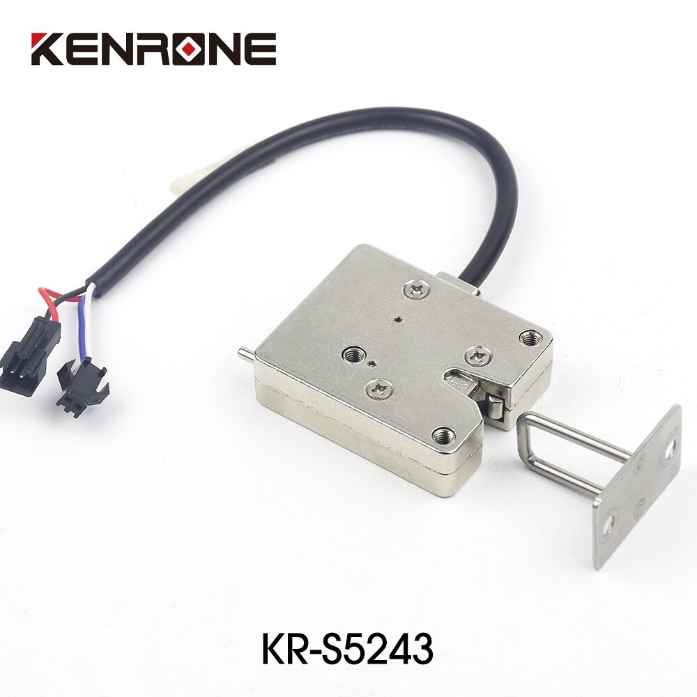 KERONG DC 12V/24V stopu cynku mini zamek elektromagnetyczny Keyless ukryty zamek elektryczny robić szafki/szafa metalowa: 12V
