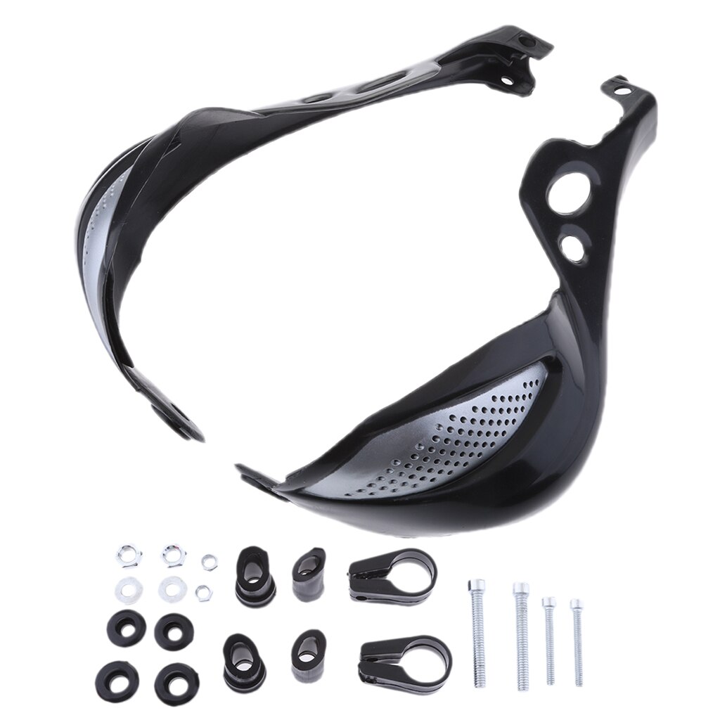 Motorfiets Dirt Bike Atv 7/8 &#39;22Mm Stuur Blauw Hand Guard Voor Xr Kx: Black