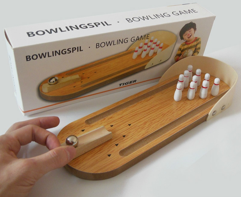 Kinderen Wijsheid Mini Bowling Ouder-kind Interactie Tafeltennis Party Game Houten Speelgoed