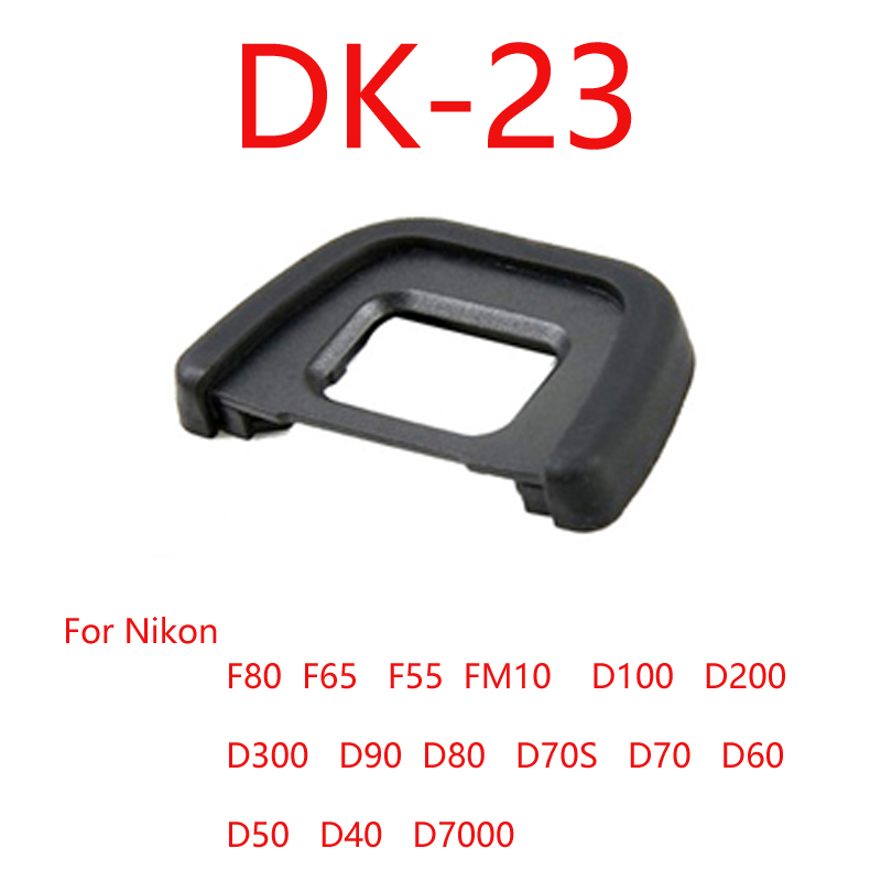 10pcs/lot DK-19 DK-20 DK-21 DK-23 DK-24 DK-25 DK-5 EF EB EG EC Rubber Eye Cup Eyepiece Eyecup for nikon canon SLR Camera: DK-23