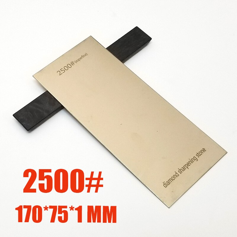 Diamond Knife Sharpener Sharpening Stone Grinding Stones 80 240 600 1000 2000 3000 Grit Diamond Sharpening Stone: 2500grit
