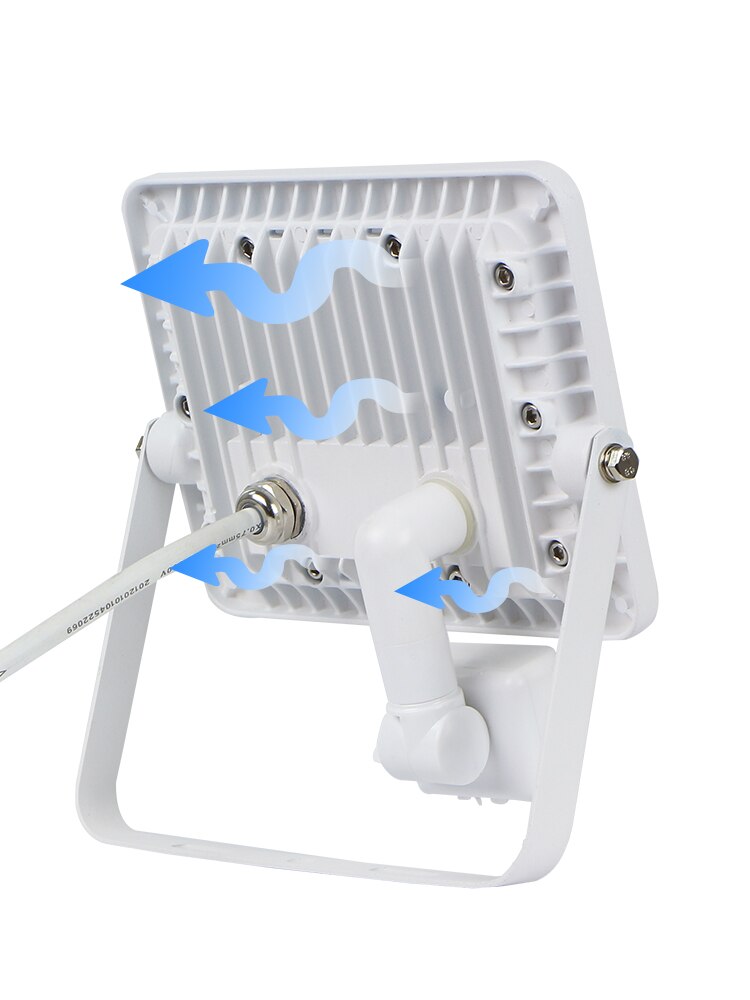 KCD 30W Led Lights PIR Motion Sensor Garden Lamp Outdoor 220V Projecteur Extérieur For Wall Proyector Lumiere Exterieur IP66