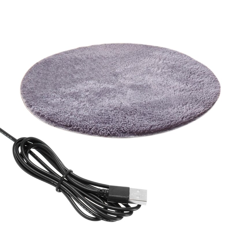 USB Pet Electric Blanket Plush Pad Blanket Anti-scratch Cat Electric Heated Pad Dog Heating Mat Sleeping Bed For Small Dog Cat: GY