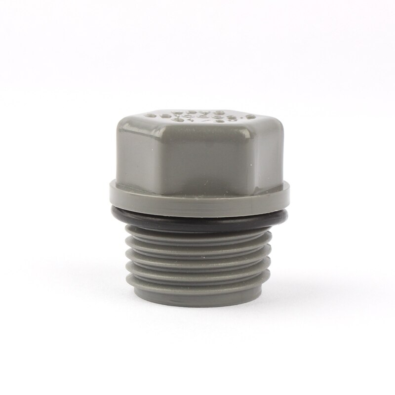 10 st nuonuowell pvc 1/2 " hangänga plugg sexkant ändlock slang ändkoppling tätande rör akvarium stopp vatten adapter